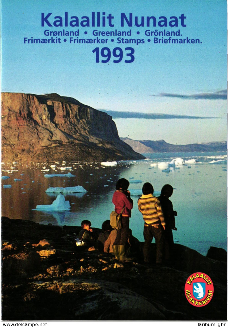 Grönland Jahresmappe 1993 Postfrisch Ohne Block 4 #JV091 - Autres & Non Classés