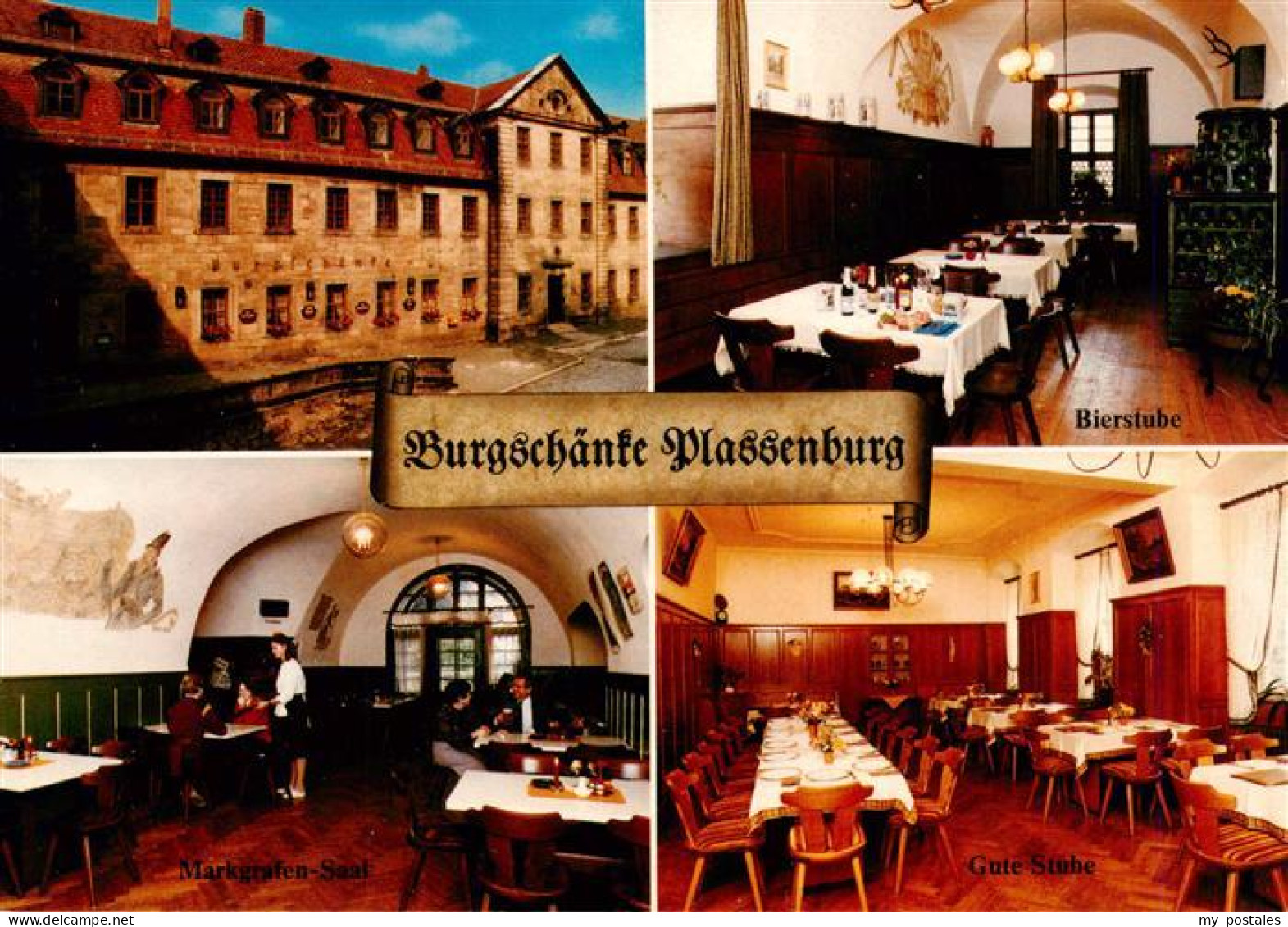 73941960 Plassenburg_Kulmbach Burgschaenke Plassenburg Bierstube Markgrafen Saal - Kulmbach