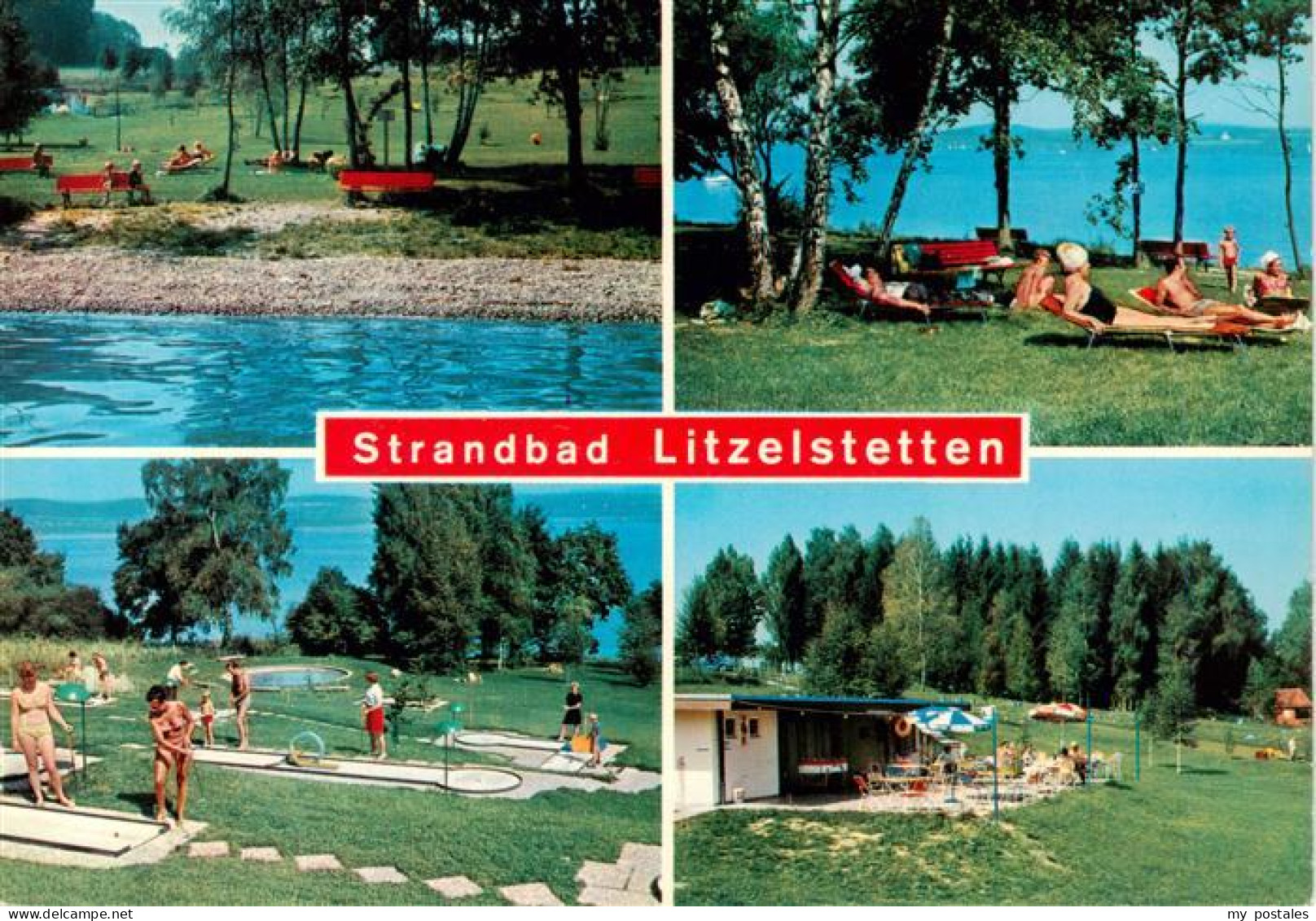 73941920 Litzelstetten_Konstanz Strandbad Minigolf Kiosk - Konstanz