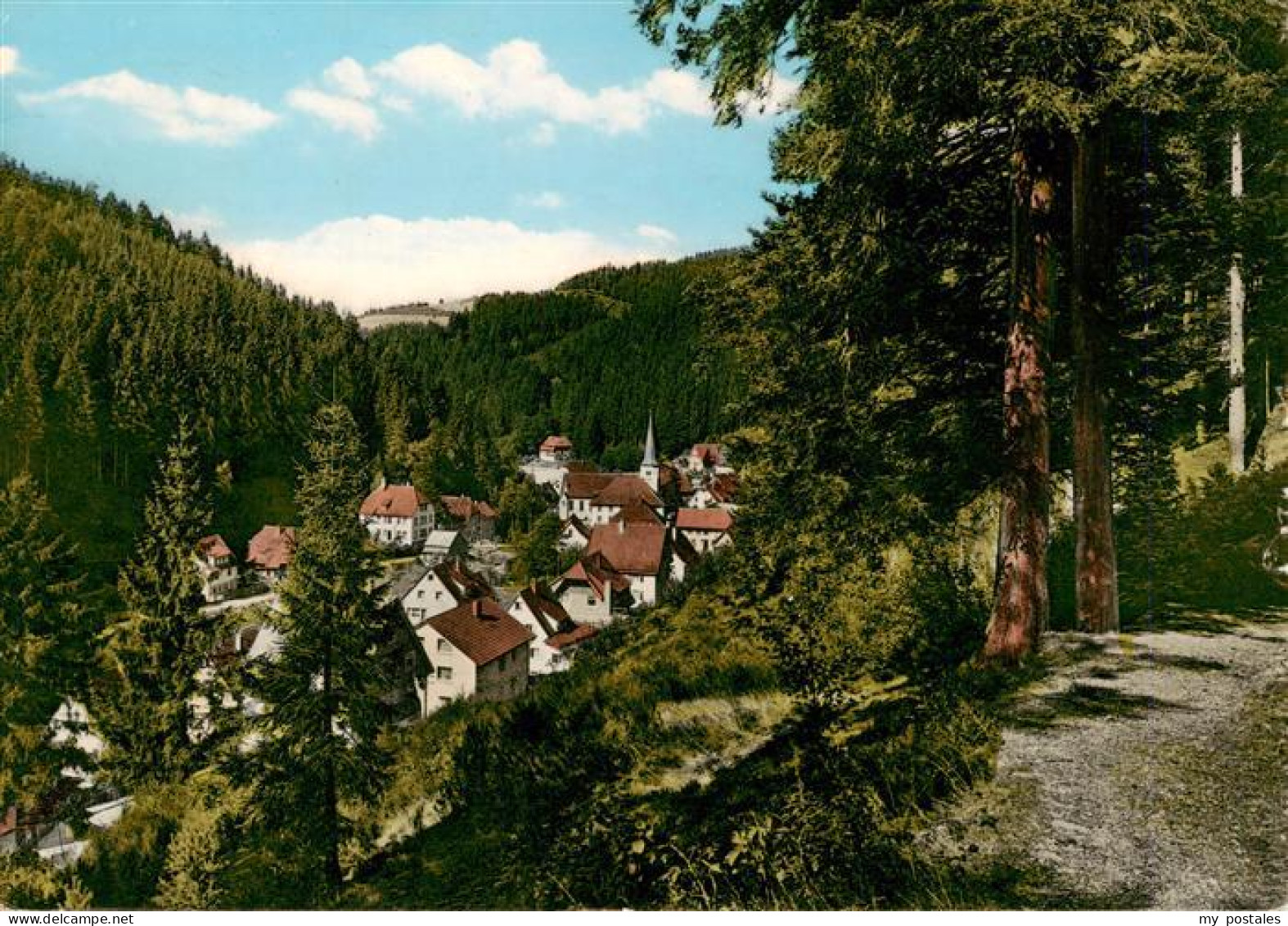 73941853 Nussbach_Schwarzwald Ortsansicht - Triberg