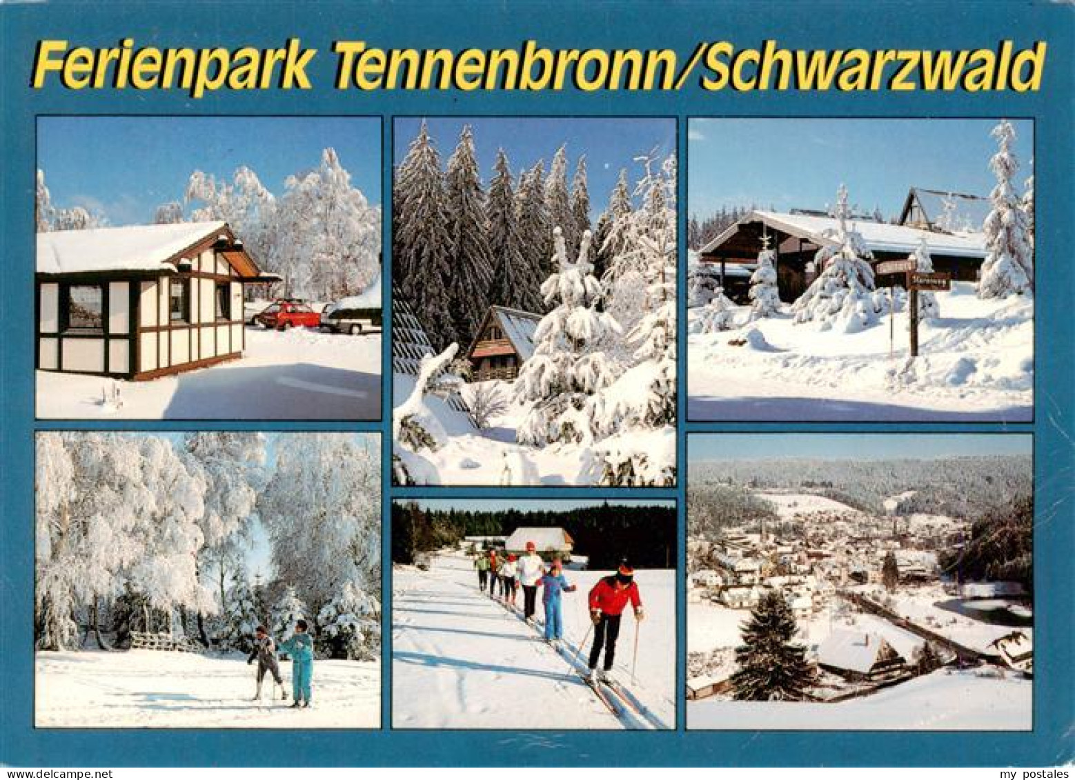 73941847 Tennenbronn Ferienpark Im Winter Teilansichten Skilaufen Panorama - Schramberg