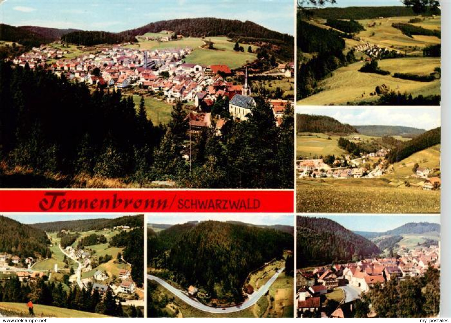 73941839 Tennenbronn Fliegeraufnahmen Panorama Strassenpartie - Schramberg