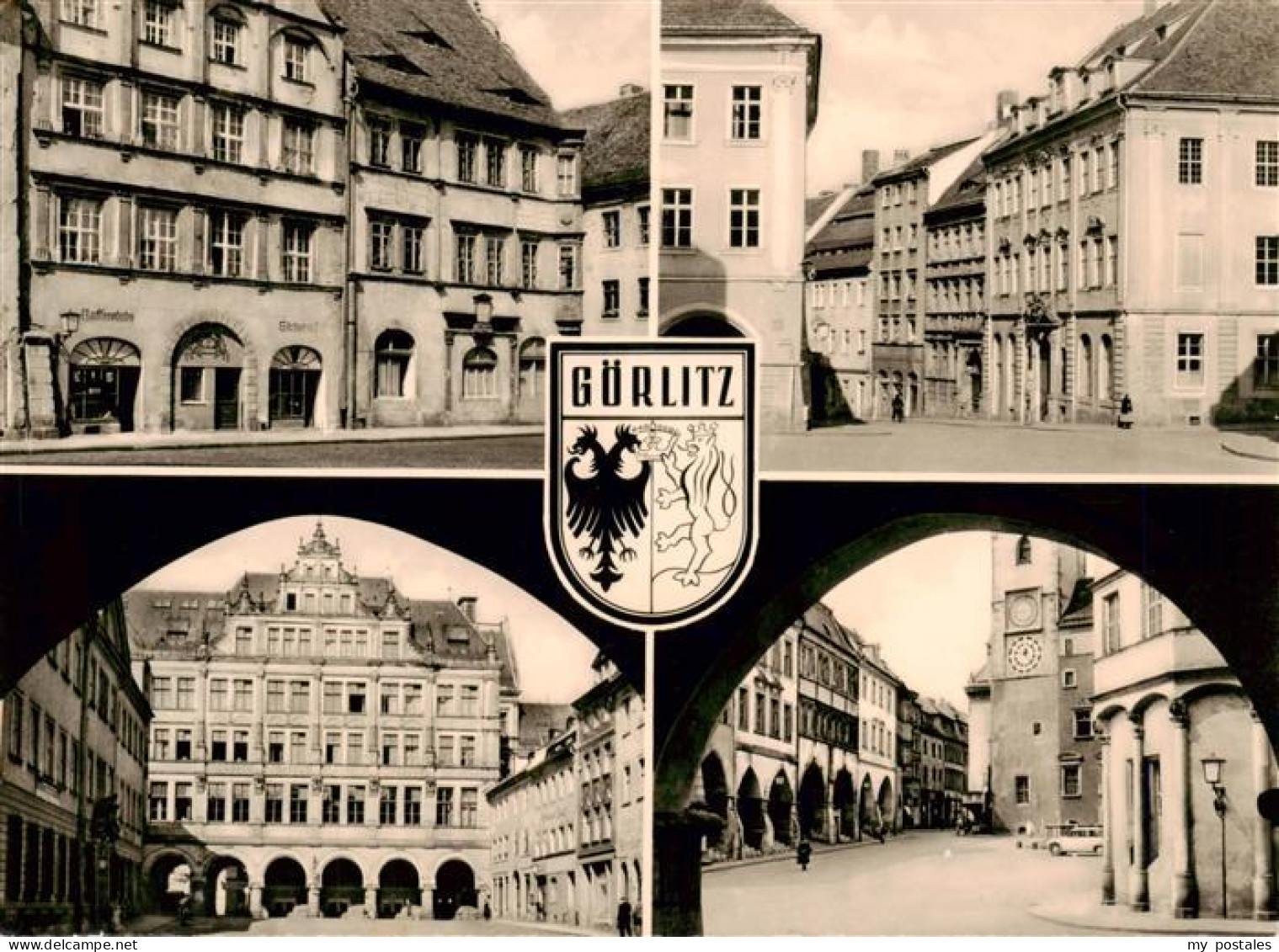 73900819 Goerlitz  Sachsen Untermarkt Ratsapotheke Neissestrasse Neues Rathaus H - Görlitz