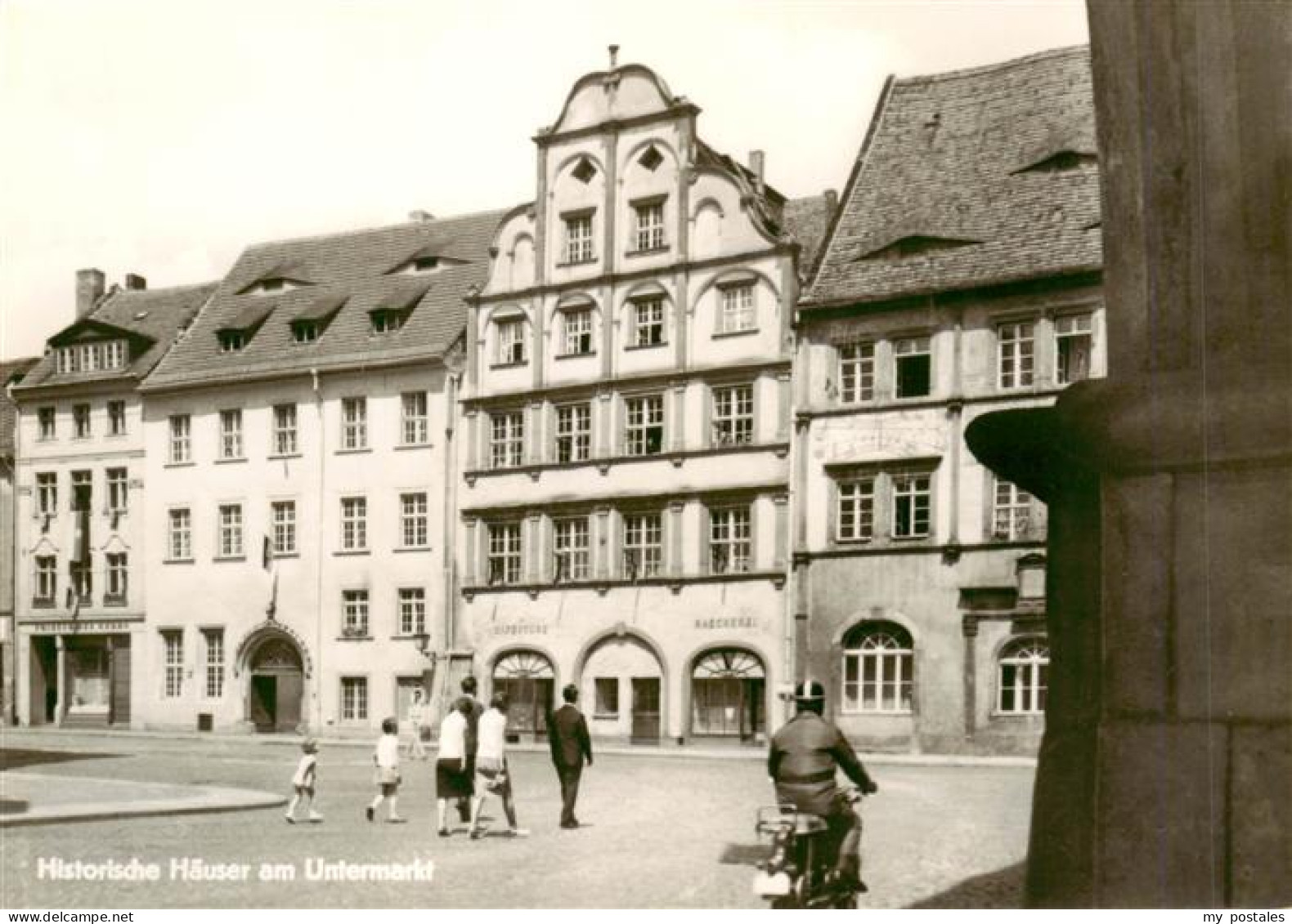 73900811 Goerlitz  Sachsen Historische Haeuser Am Untermarkt  - Görlitz