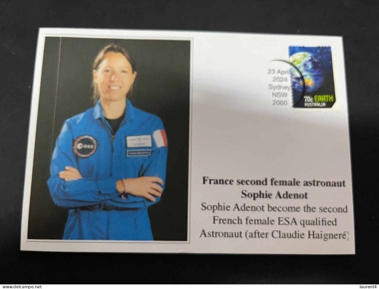 30-4-2024 (3 Z 26) France Second Female Astraunaut Sophie Adenot Graduate Fron ESA In Germany - Andere & Zonder Classificatie