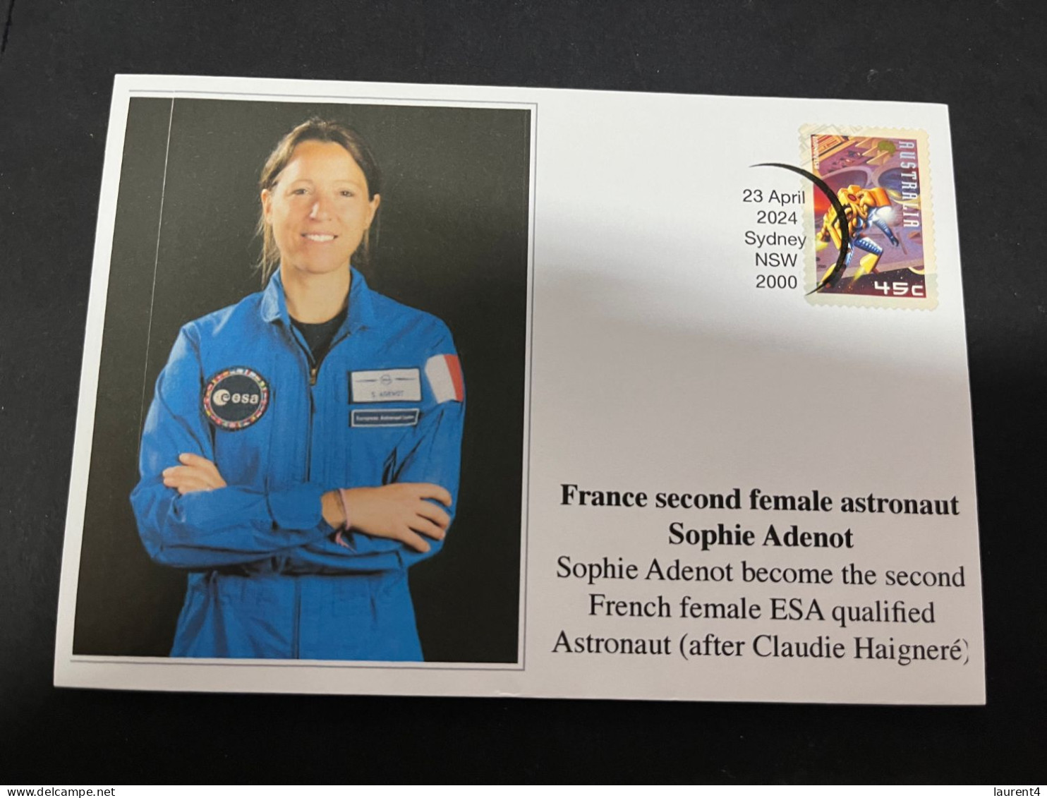 30-4-2024 (3 Z 26) France Second Female Astraunaut Sophie Adenot Graduate Fron ESA In Germany - Autres & Non Classés