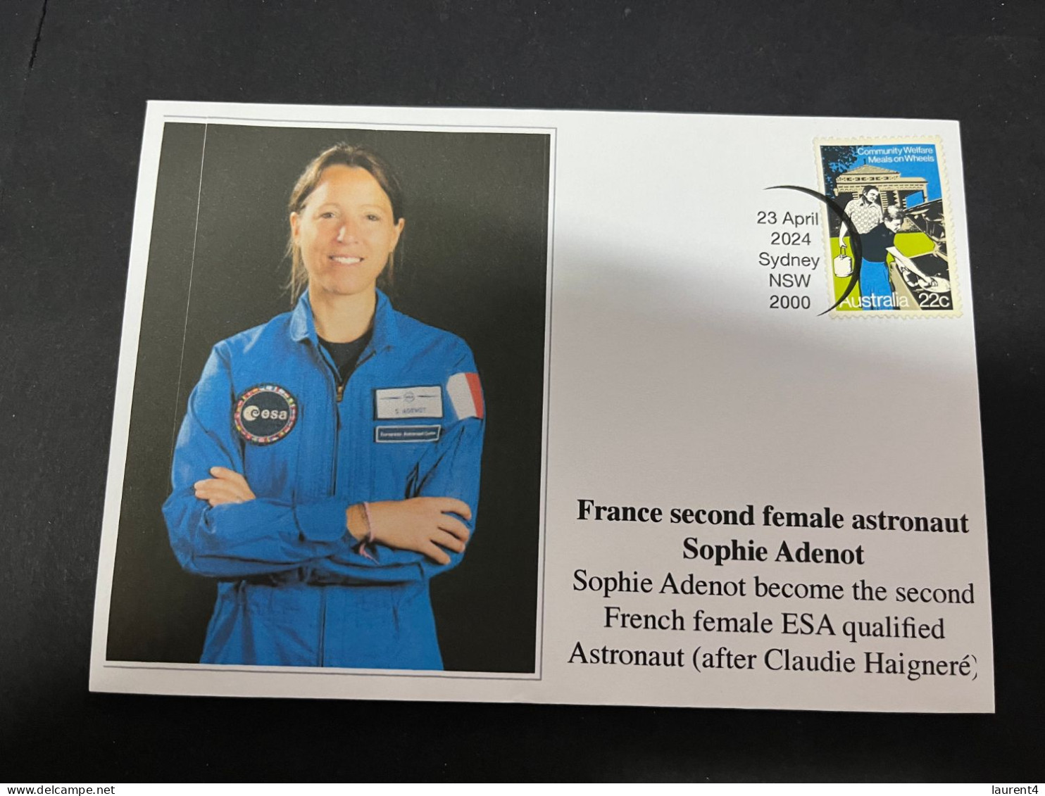 30-4-2024 (3 Z 26) France Second Female Astraunaut Sophie Adenot Graduate Fron ESA In Germany - Altri & Non Classificati