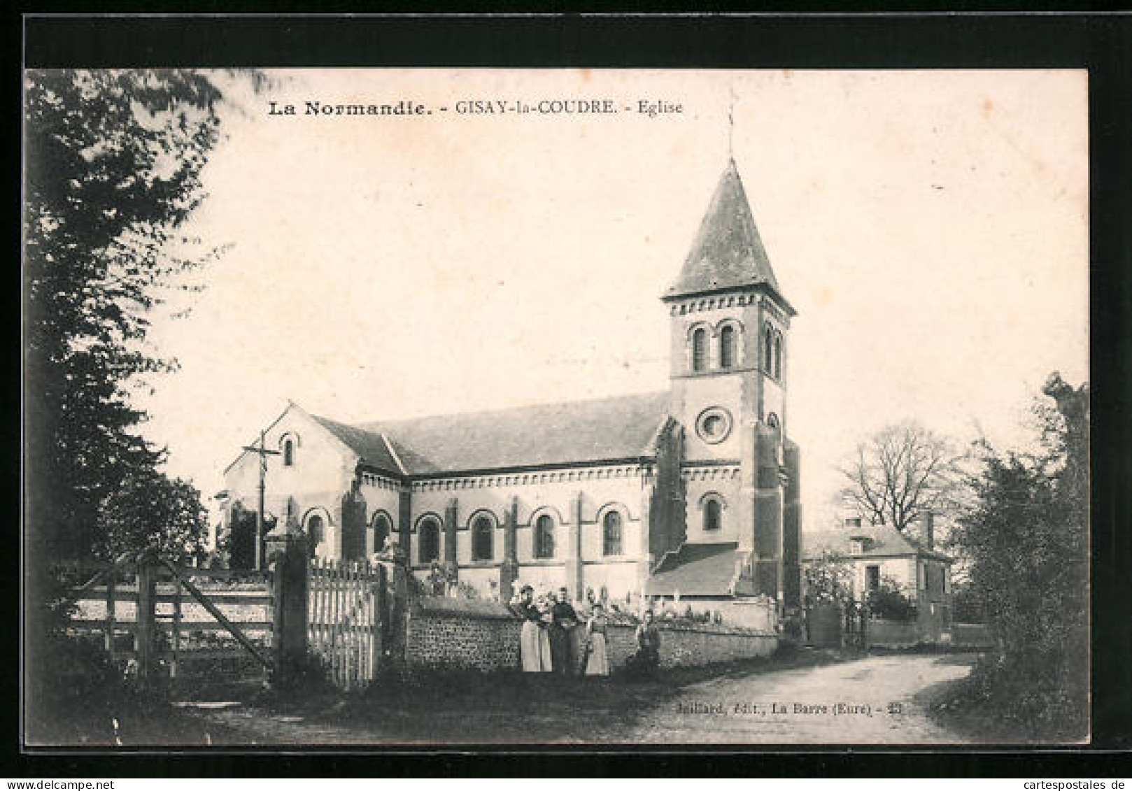 CPA Gisay-la-Coudre, Eglise  - Other & Unclassified