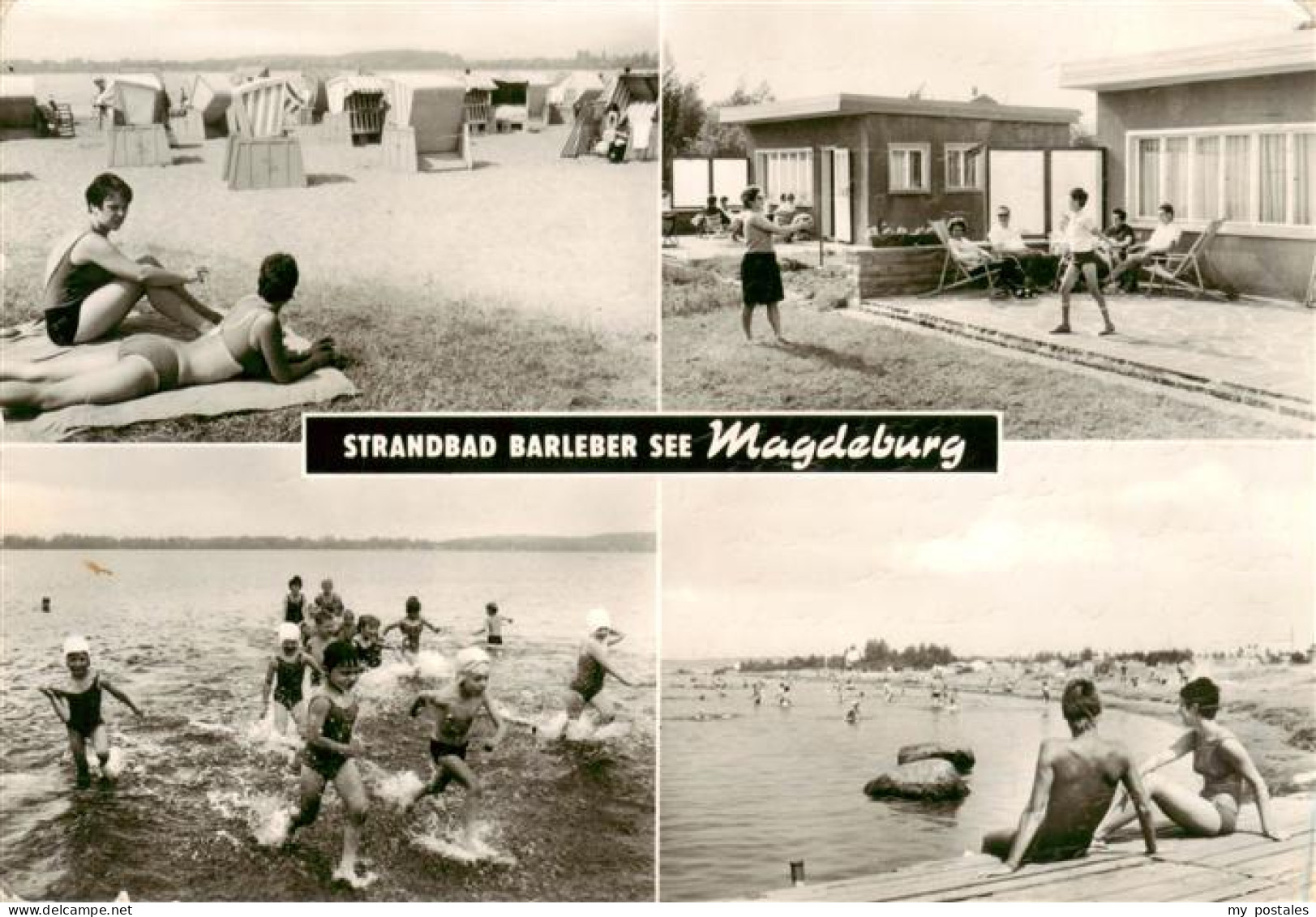 73900619 Magdeburg Strandbad Barleber See Teilansichten Magdeburg - Magdeburg
