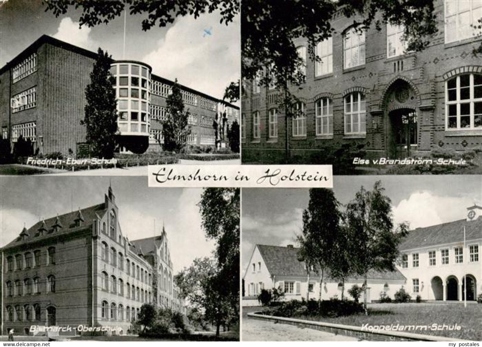 73900555 Elmshorn Friedrich Ebert Schule Elsa V Brandstroem Schule Bismarck Ober - Elmshorn