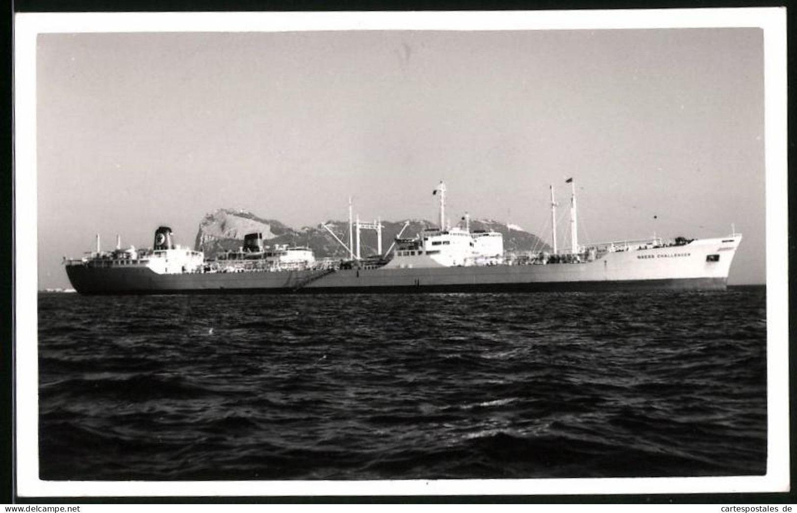 Fotografie Frachtschiff Naess Challenger Auf See  - Schiffe