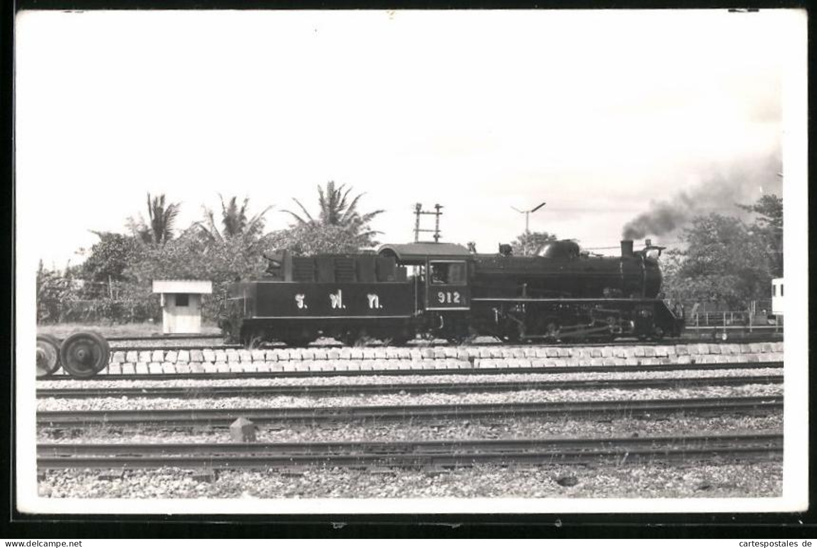 Fotografie Britische Eisenbahn, Dampflok, Tender-Lokomotive Nr. 912  - Trains