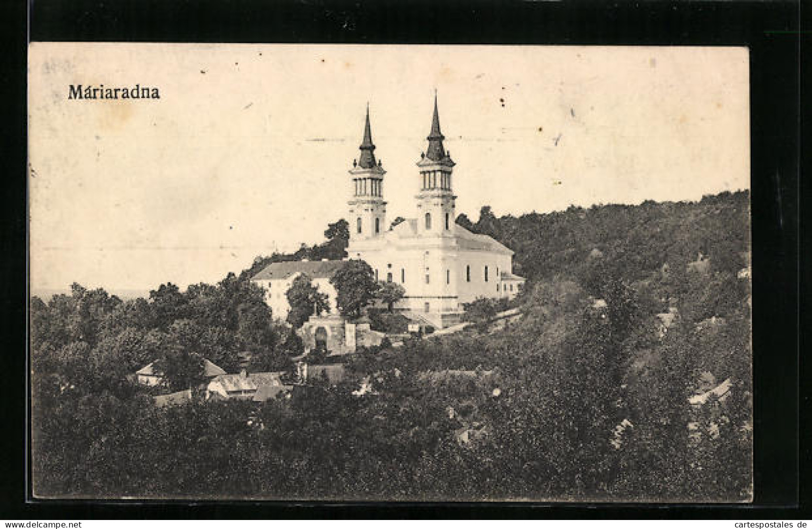 AK Máriaradna, Wallfahrtskirche In Waldlandschaft  - Romania