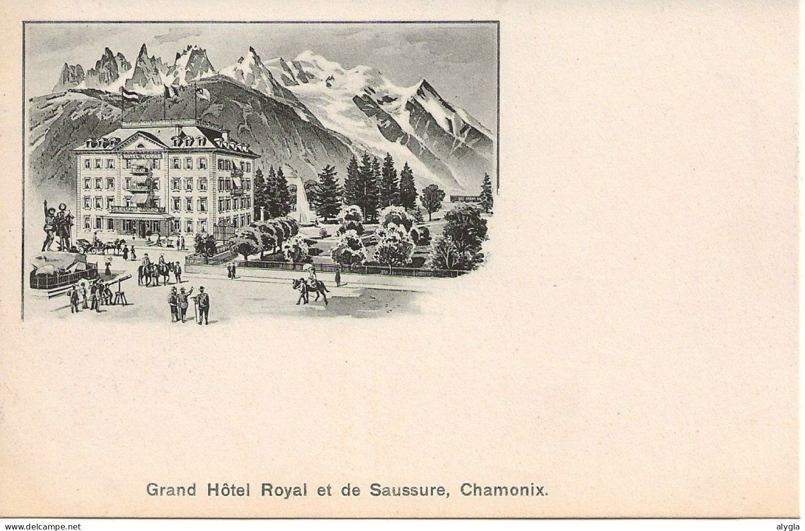74 - CHAMONIX - Grand Hôtel Royal Et De Saussure à Chamonix. - Chamonix-Mont-Blanc
