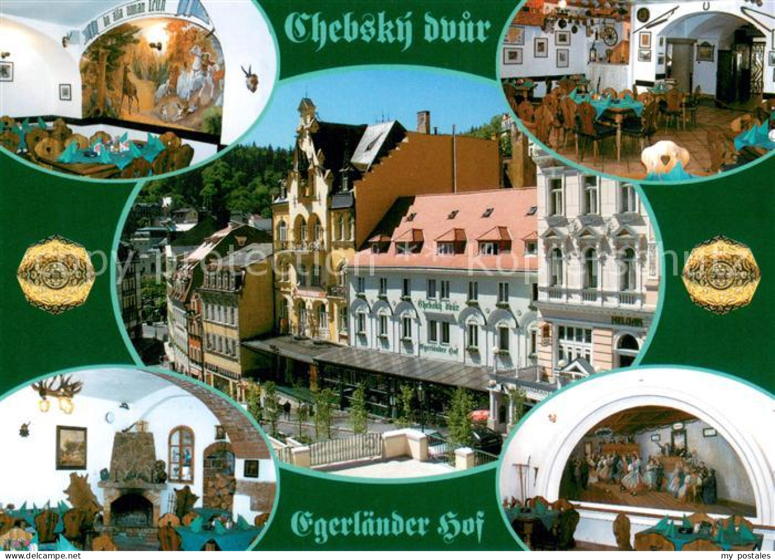 73704651 Karlovy Vary Karlsbad Chebsky Dvur Egerlaender Hof Restaurant  - República Checa