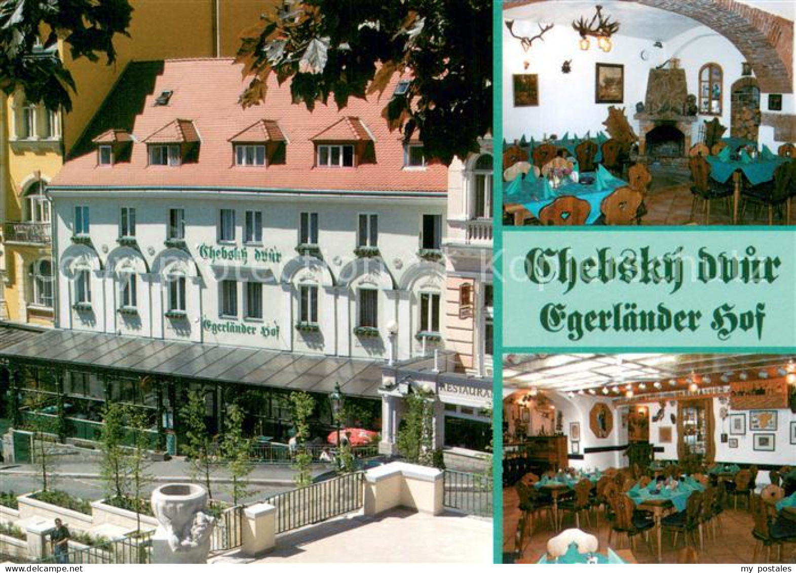 73704650 Karlovy Vary Karlsbad Chebsky Dvur Egerlaender Hof Restaurant  - República Checa