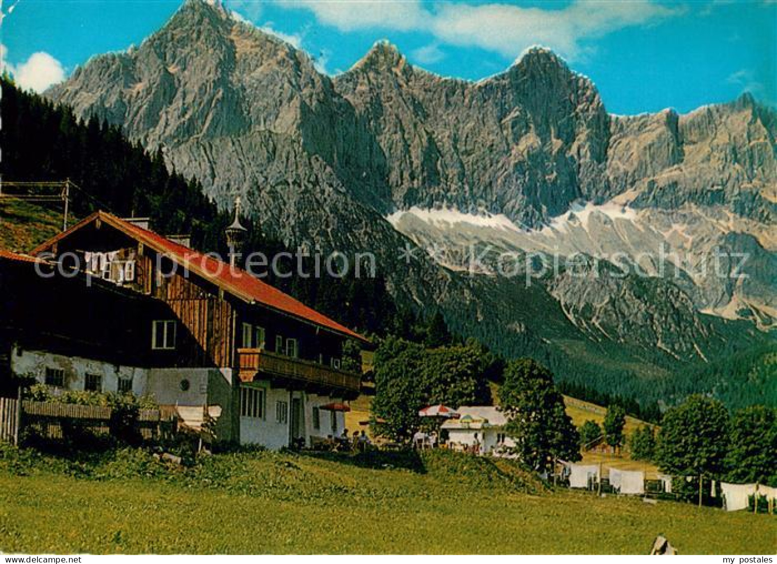 73704643 Hachau Ramsau Alpengasthof Zeferer Dachsteingebirge Hachau Ramsau - Sonstige & Ohne Zuordnung