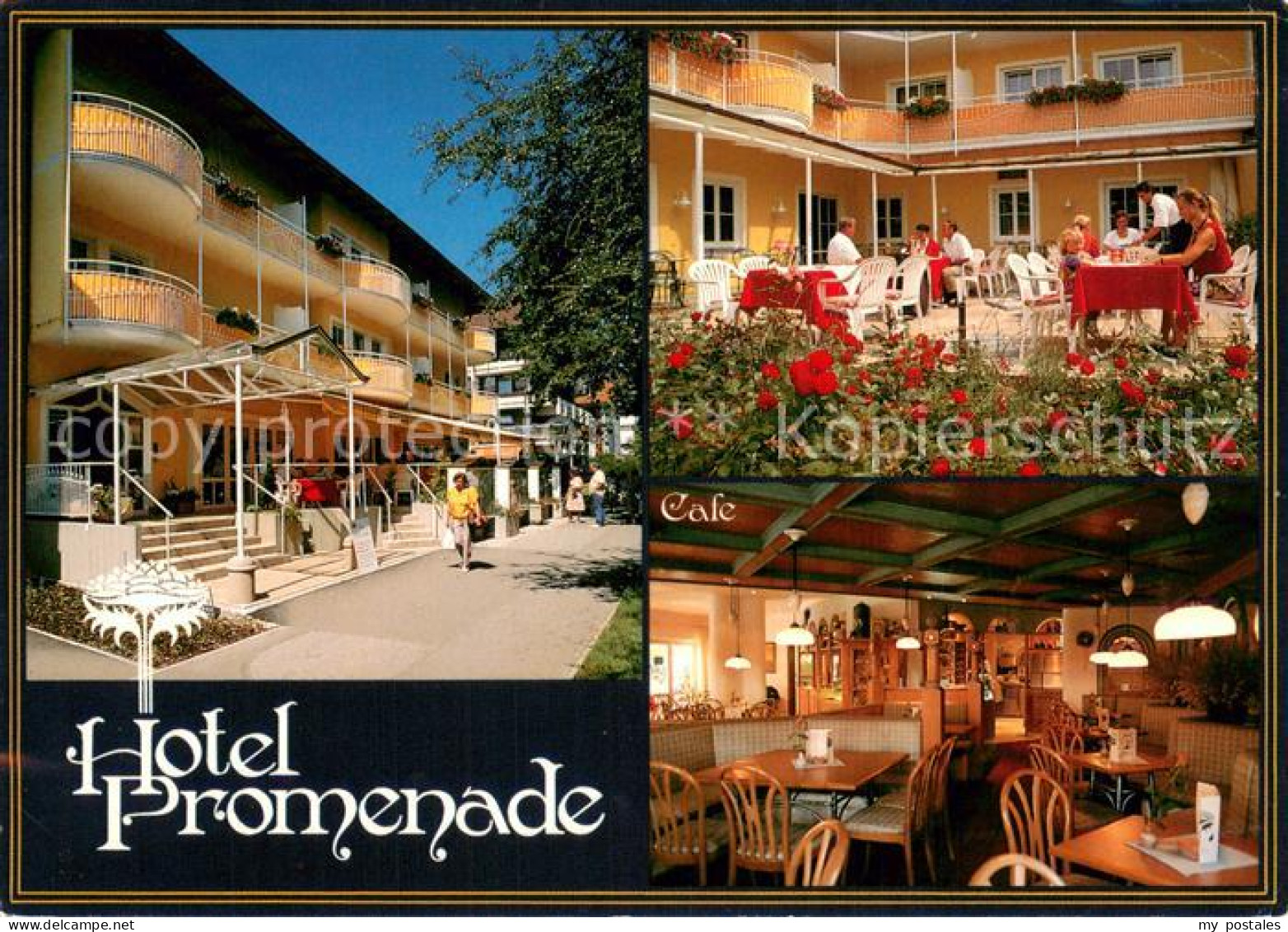 73704636 Bad Fuessing Hotel Promenade Restaurant Terrasse Bad Fuessing - Bad Fuessing