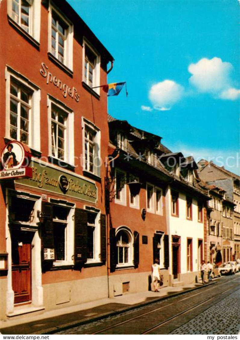 73704616 Heidelberg Neckar Gasthof Zum Roten Ochsen Historisches Studentenlokal  - Heidelberg