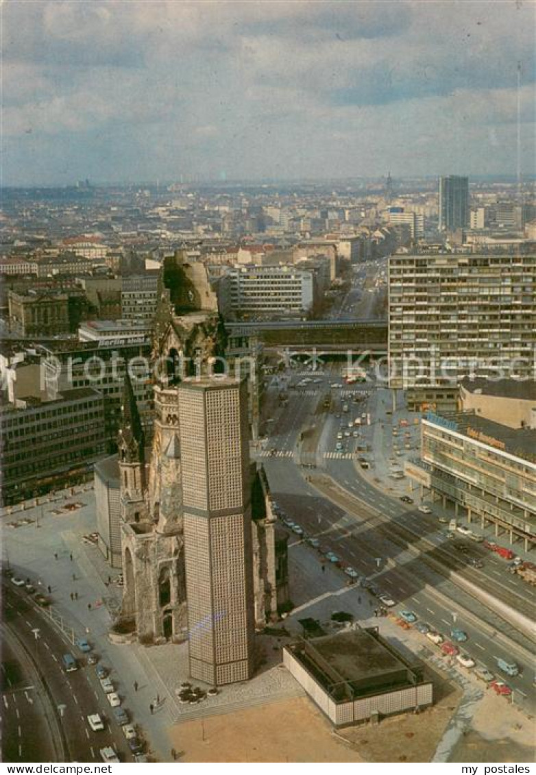 73704527 Berlin City Mit Kaiser Wilhelm Gedaechtniskirche Berlin - Other & Unclassified