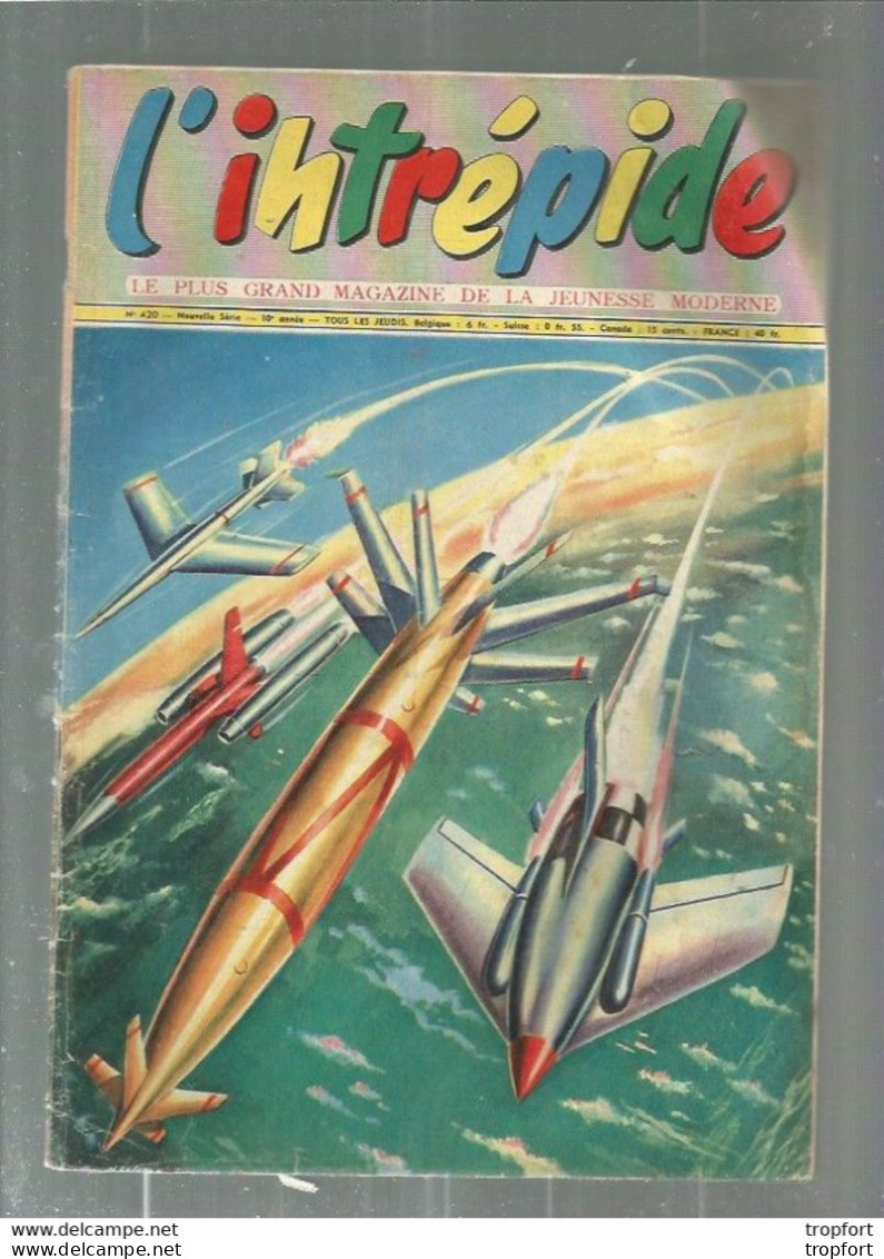 CC / BD Revue L'INTREPIDE  Magazine De La Jeunesse  VERSO JEAN RICHARD - 1950 - Oggi