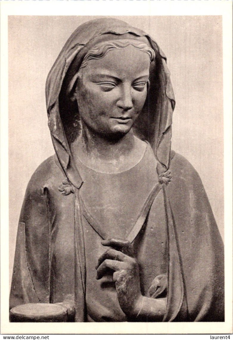 30-4-2024 (3 Z 26 A) Very Old  (2 B/w Potcards) Religious  - Strasbourg Cathedral - Vierge Marie / Ste Mary - Vergine Maria E Madonne