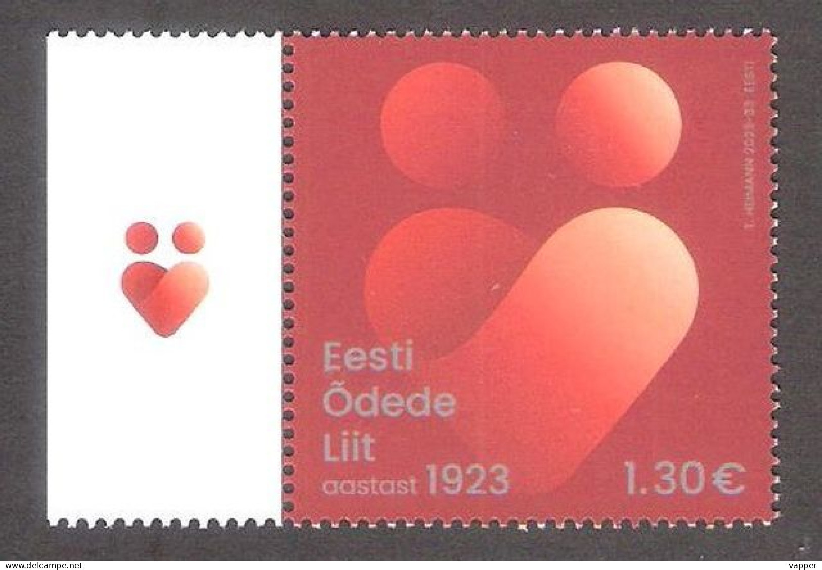 Estonian Nurses Union 100  2023 Estonia MNH Stamp  Mi 1092 - Estonie