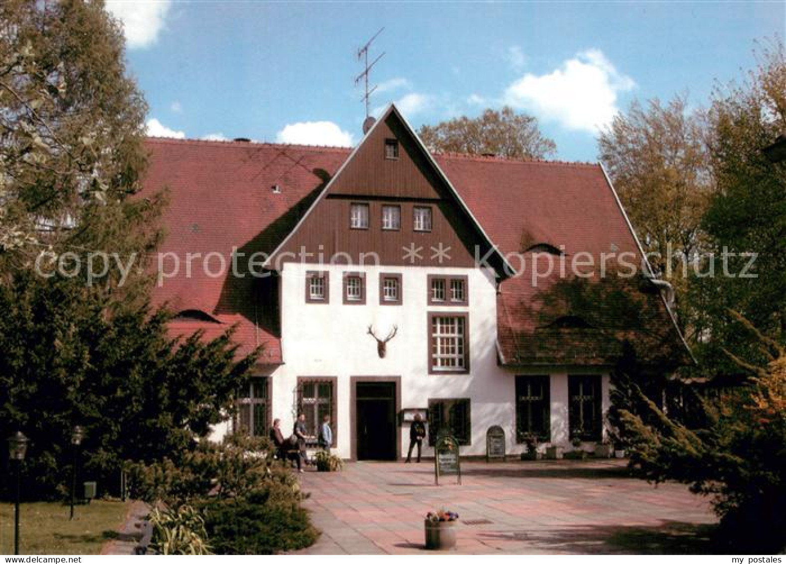 73704366 Schernsdorf Gasthof Forsthaus Siehdichum Schernsdorf - Autres & Non Classés