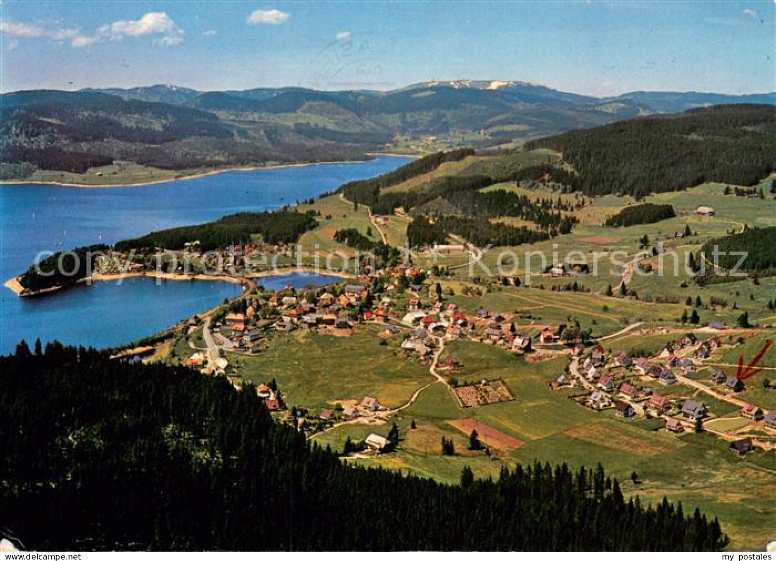 73704360 Schluchsee Kurort Im Schwarzwald Blick Zum Feldberg Schluchsee - Schluchsee