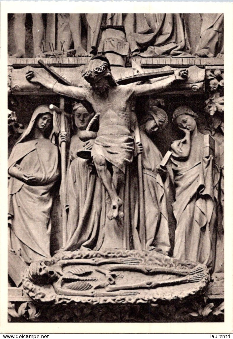 30-4-2024 (3 Z 26 A) Very Old  (1 B/w Potcards) Religious  - Strasbourg Cathedral - Jésus - Jesus