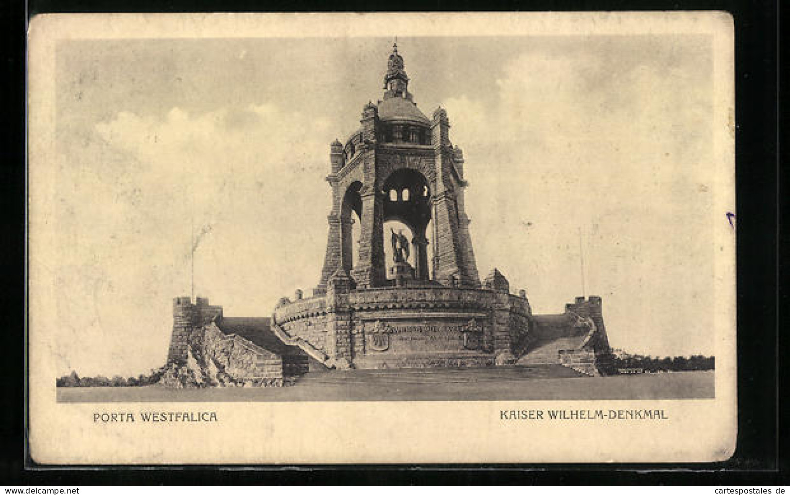 AK Porta Westfalica, Kaiser-Wilhelm-Denkmal  - Other & Unclassified
