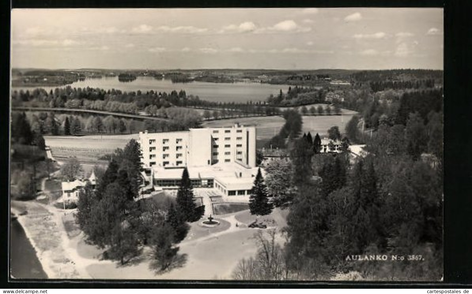 AK Aulanko, Ort Aus Der Vogelschau  - Finlandia