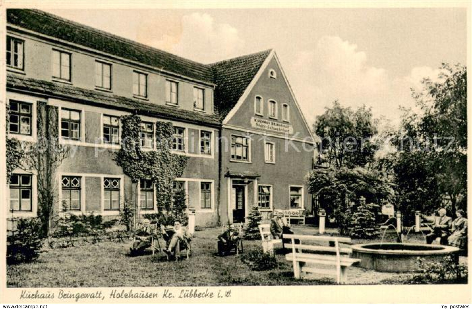 73704195 Holzhausen Luebbecke Kurhaus Beingewatt Terrasse Holzhausen Luebbecke - Getmold
