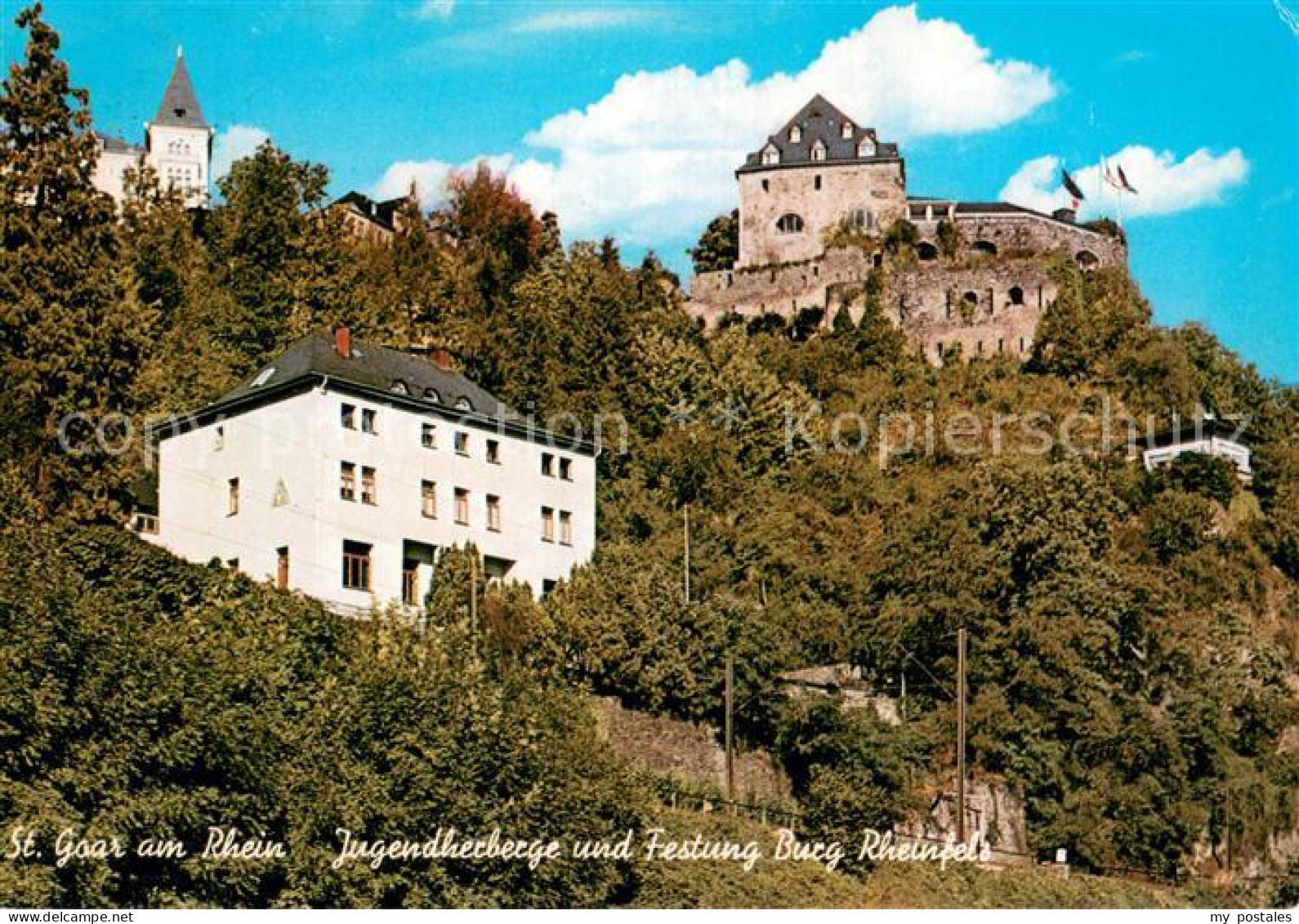 73704115 St Goar Jugendherberge Und Festung Burg Rheinfels St Goar - St. Goar