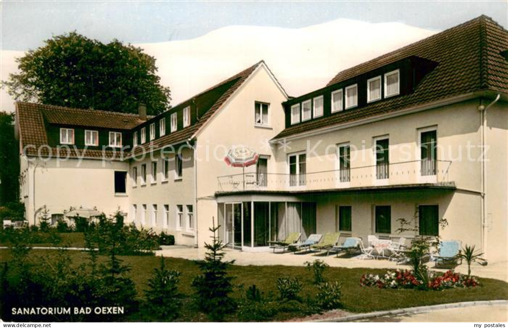 73703988 Bad Oexen Eidinghausen Sanatorium Aussenansicht Bad Oexen Eidinghausen - Bad Oeynhausen