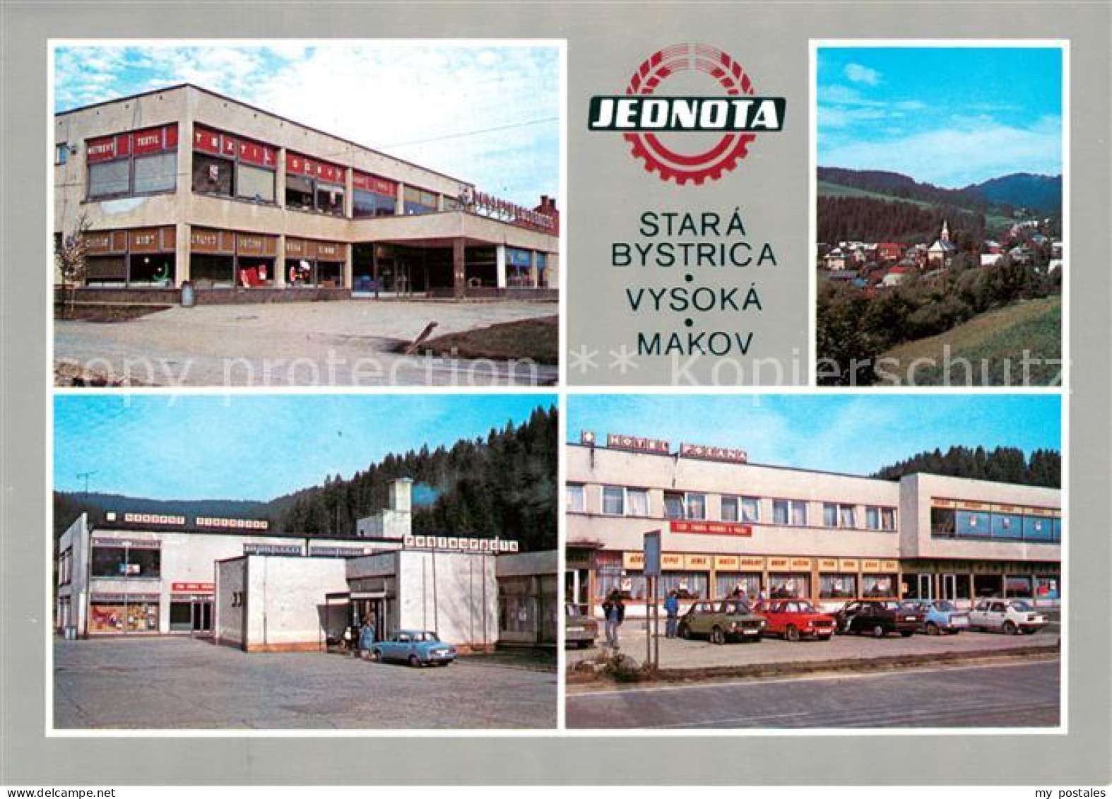 73703700 Stara Bystrica Vysoka Makov Einkaufszentren Panorama  - Slovakia