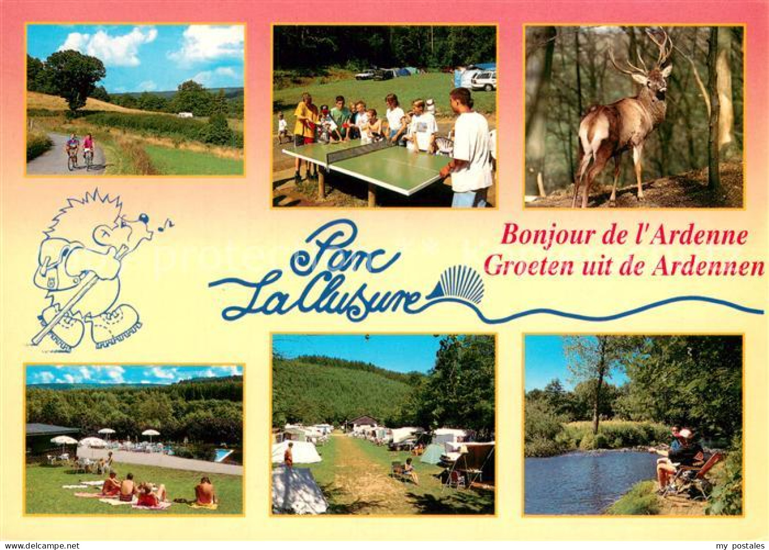 73703511 Bure Liege Parc La Clusure Campingplatz Radtouren Tischtennis Wild Bure - Other & Unclassified