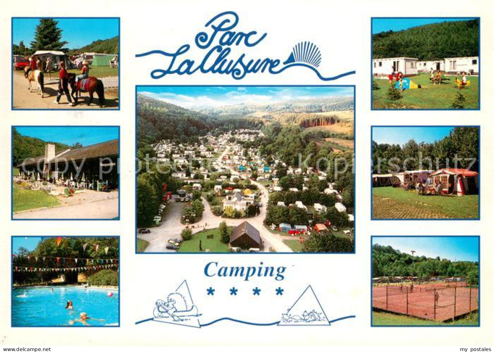 73703510 Bure Liege Parc La Clusure Campingplatz Ponyreiten Tennisplatz Swimming - Other & Unclassified