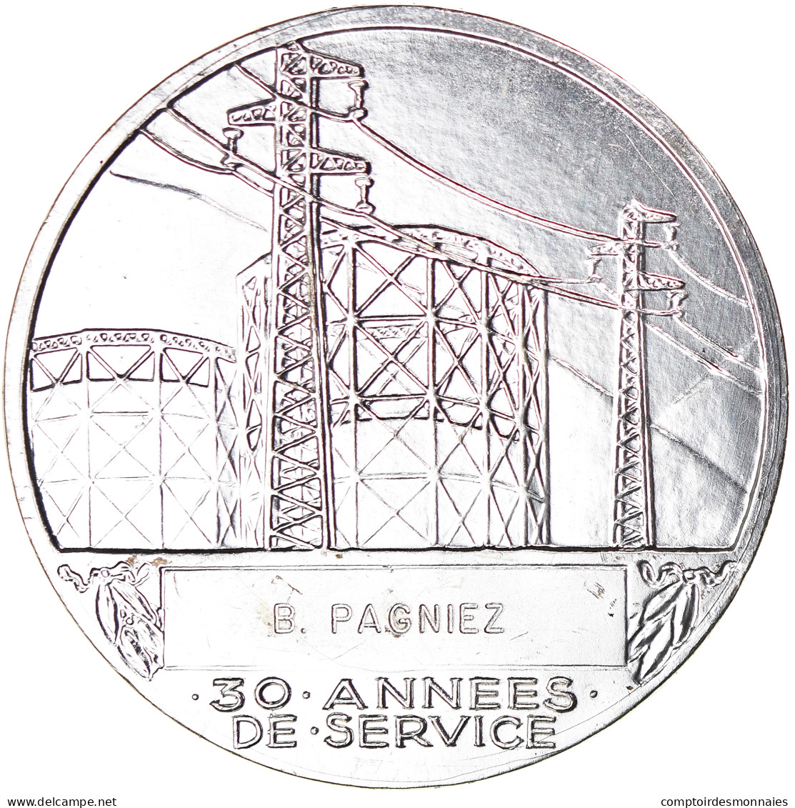 France, Médaille, Électricité De France Et Gaz De France, Business & - Altri & Non Classificati