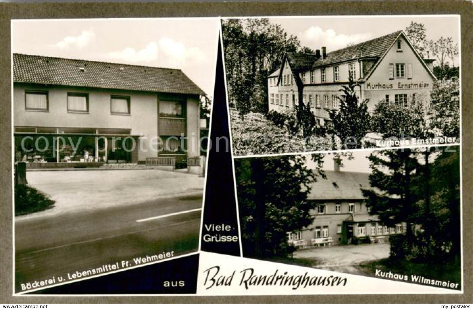 73703032 Bad Randringhausen Kurhaus-Erstmeier Baeckerei U. Lebensmittel Fr. Wehm - Buende