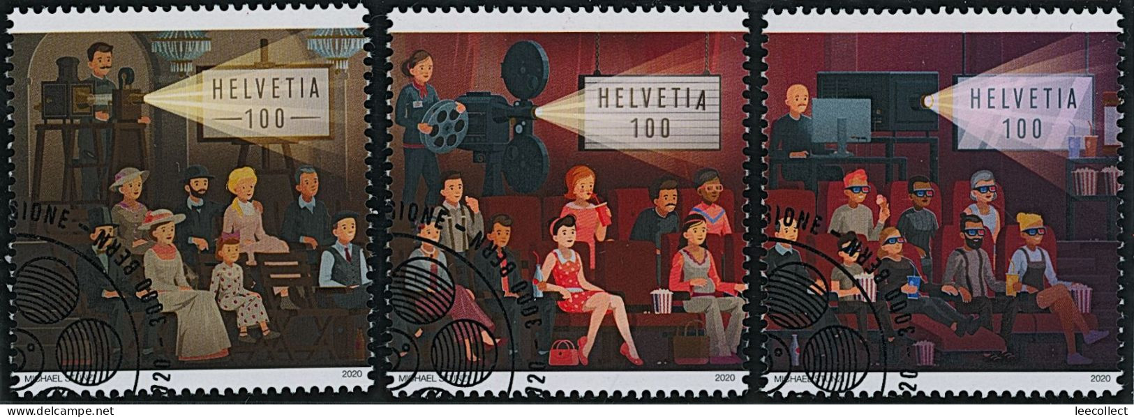 Suisse - 2020 - Kino - Ersttag Stempel ET - Used Stamps