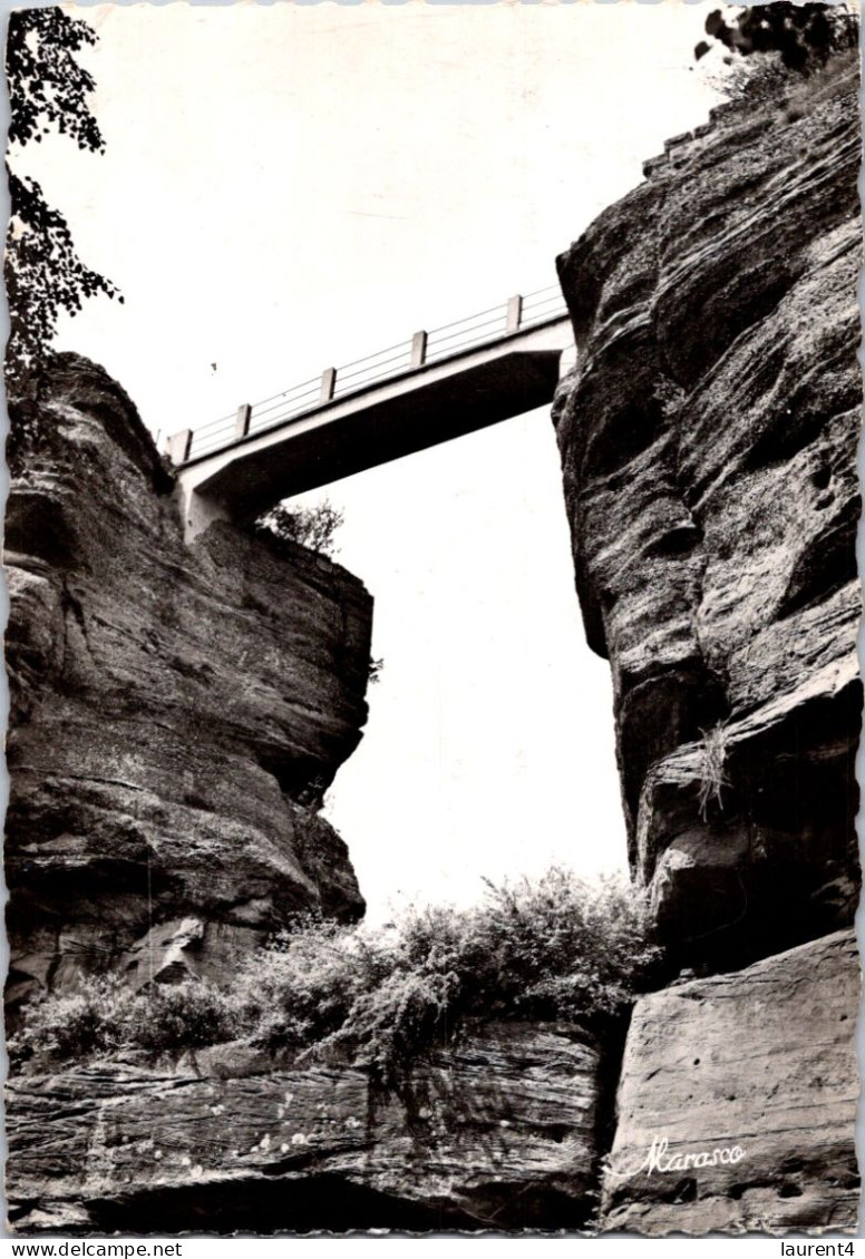 30-4-2024 (3 Z 28) France - B/w - Le Pont Du Diable (Haut-Barr) - Puentes