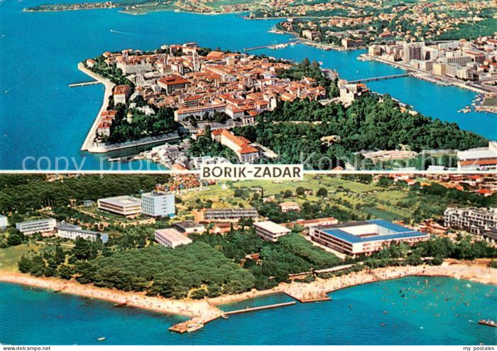 73687012 Zadar Zadra Zara Fliegeraufnahme Zadar Zadra Zara - Kroatien