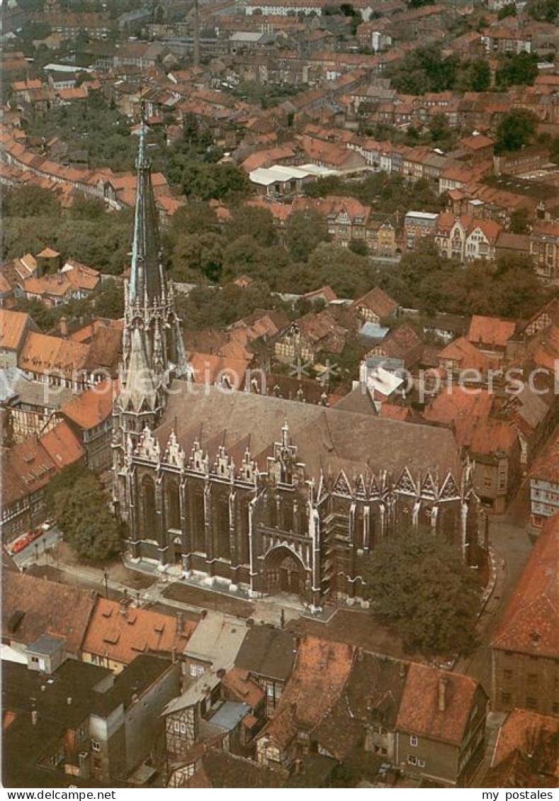 73686976 Muehlhausen  Thueringen Pfarrkirche St Marien Fliegeraufnahme  - Muehlhausen