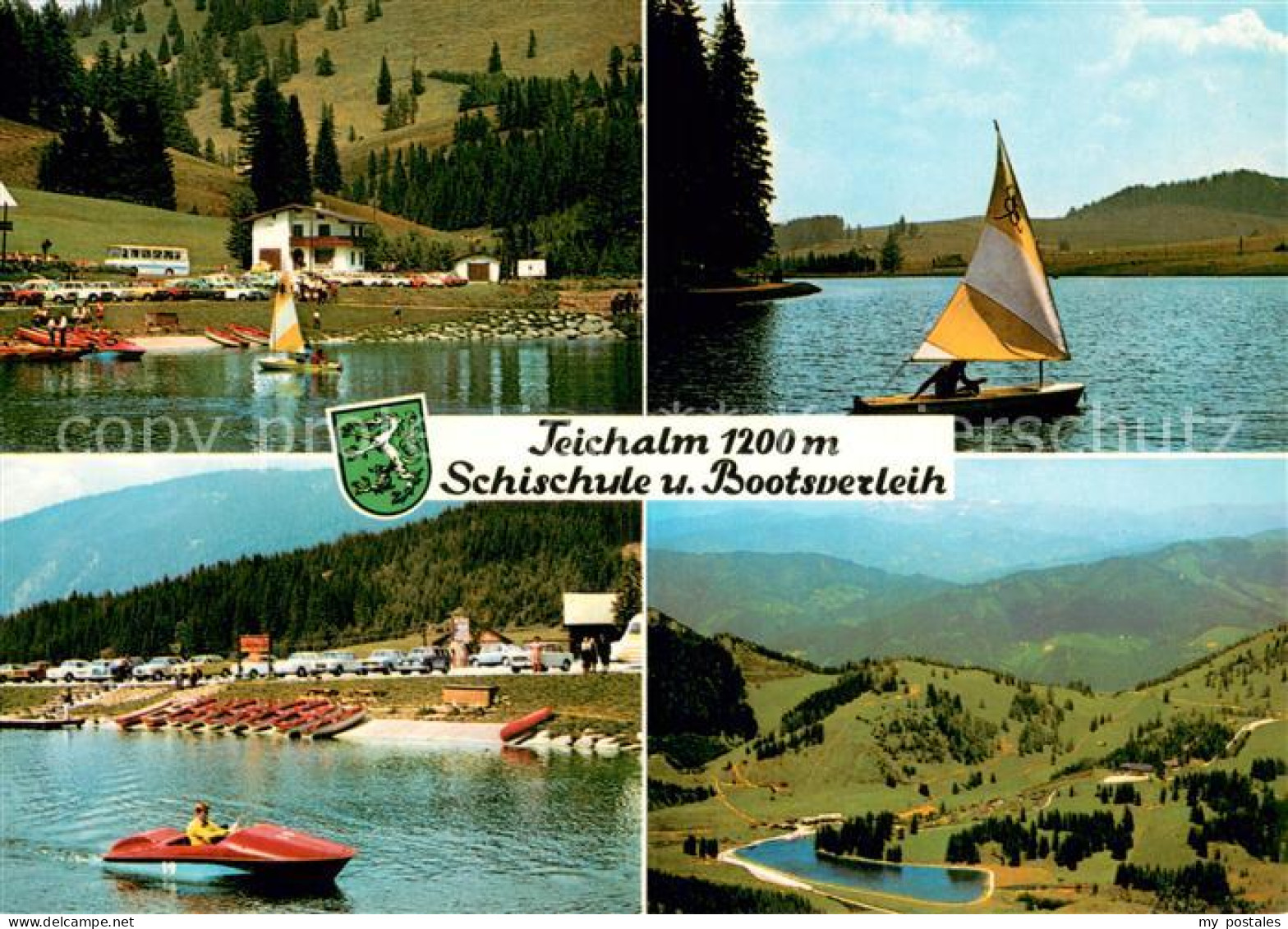 73686971 Teichalm  Schischule Und Bootsverleih Landschaftspanorama Teichalm  - Sonstige & Ohne Zuordnung