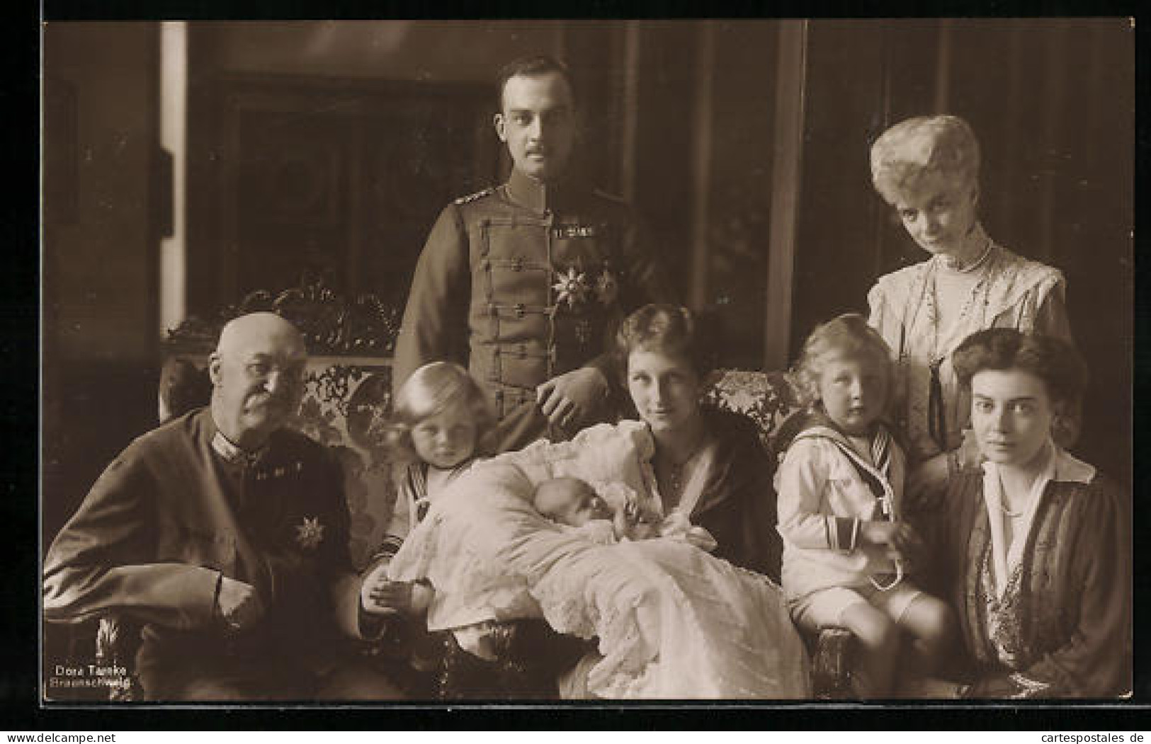 AK Herzog Von Cumberland Mit Seiner Familie  - Royal Families