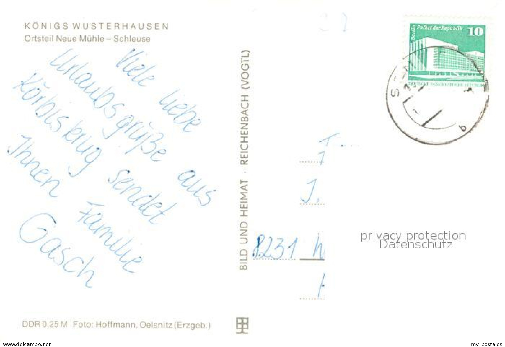 73686756 Koenigs-Wusterhausen Neue Muehle Schleuse Koenigs-Wusterhausen - Autres & Non Classés