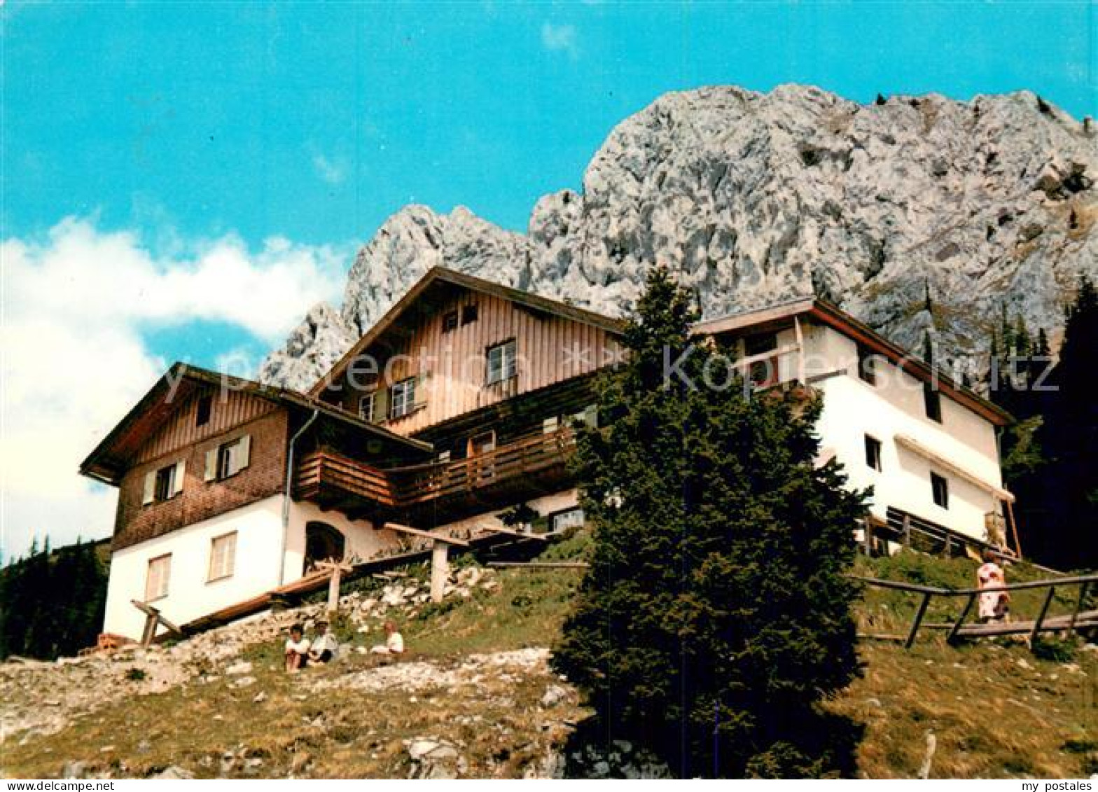 73686702 Nesselwaengle Tirol Gimpelhaus Mit Hochwiesler Tannheimer Berge Nesselw - Autres & Non Classés