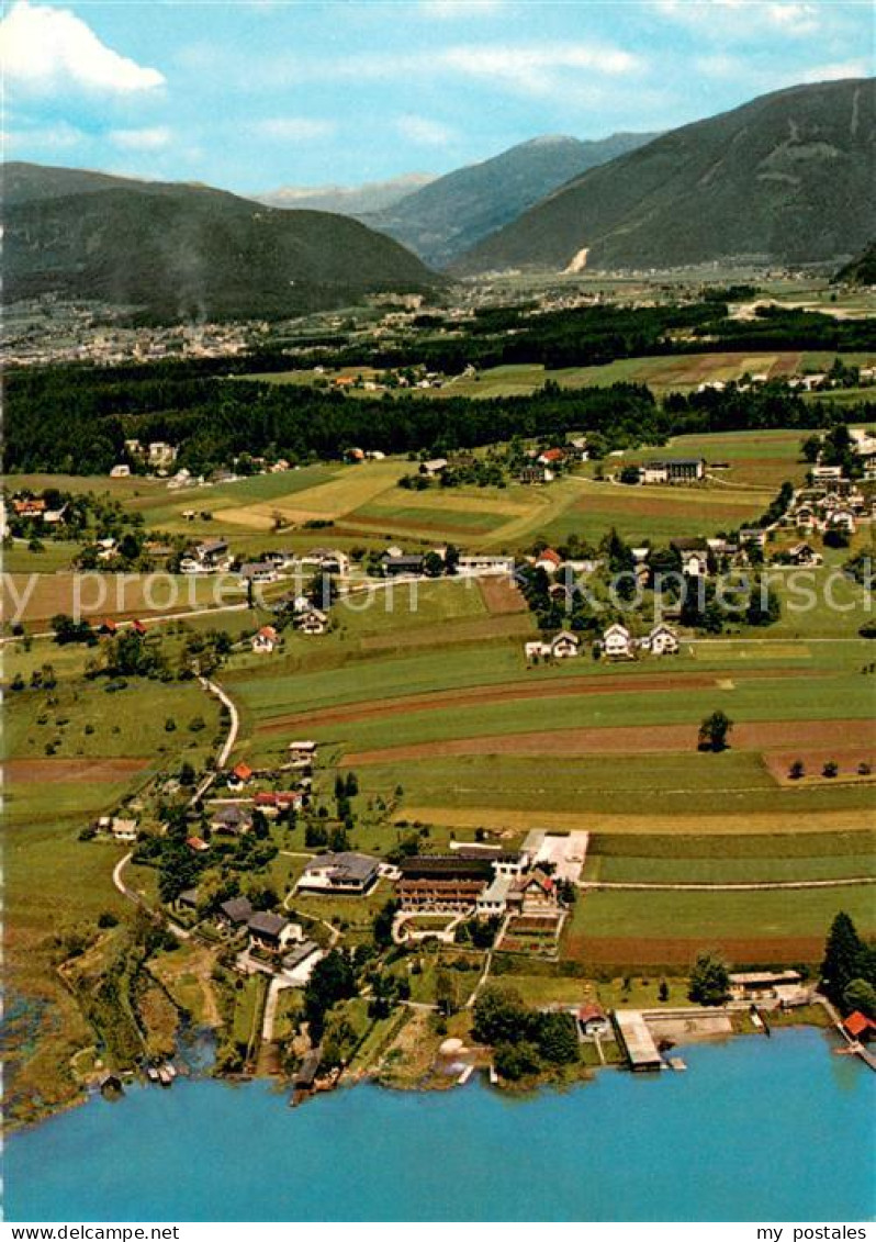 73686701 Faakersee Blick Auf Drobollach Fliegeraufnahme Faakersee - Sonstige & Ohne Zuordnung