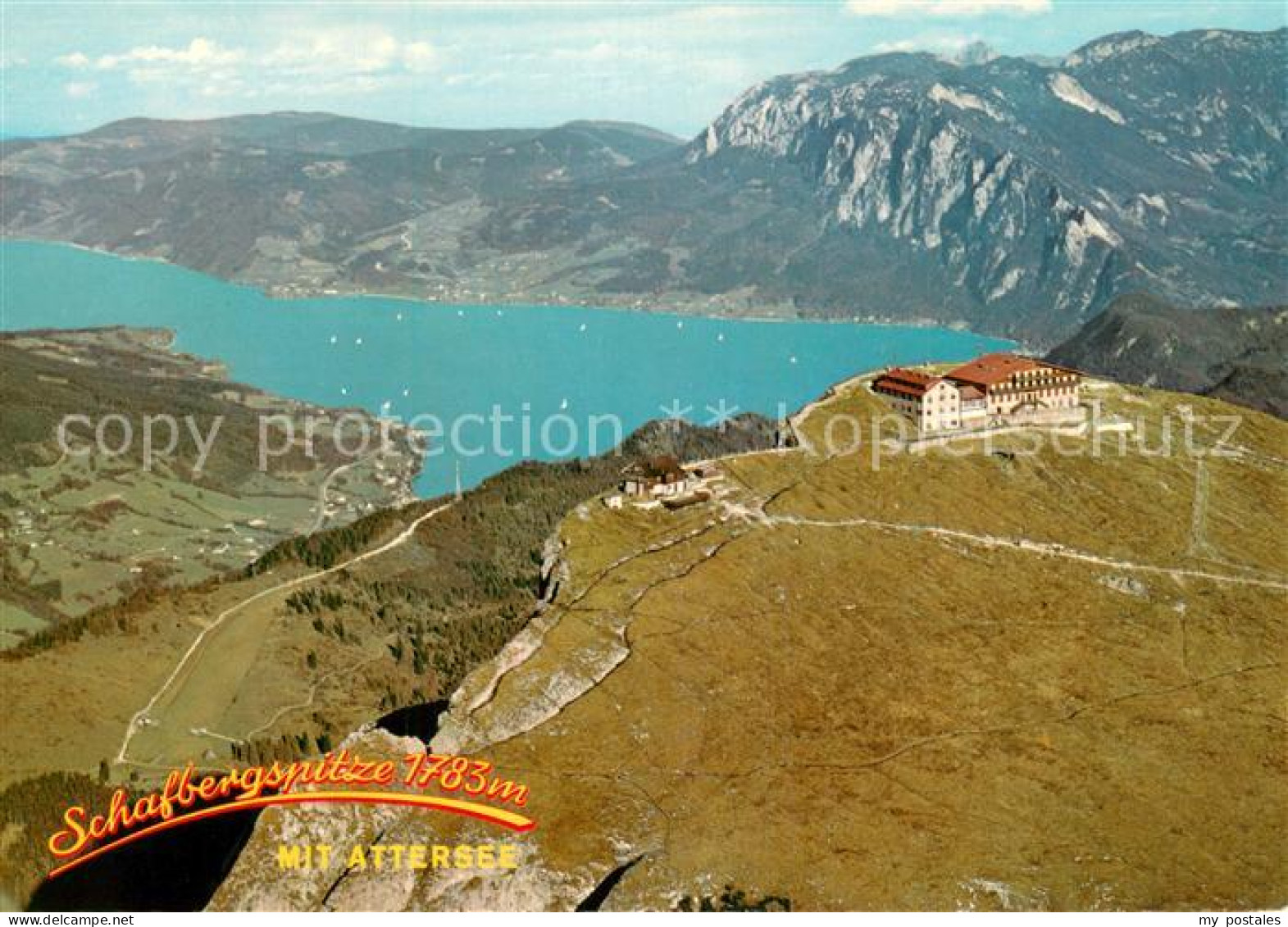 73686684 Schafberg Attersee Schafberggipfel Berghotel Schafbergspitze Schutzhuet - Autres & Non Classés